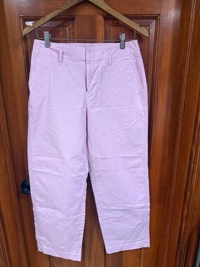 Women’s Light Pink Cotton Chinos Classic Straight Fit